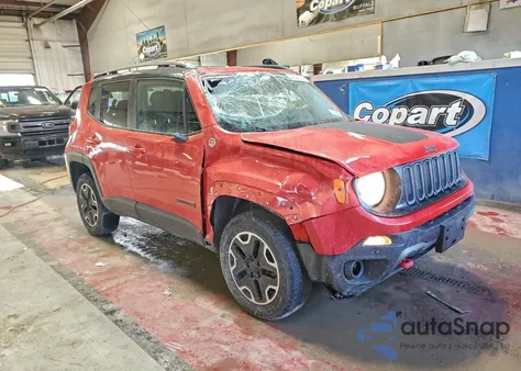 2015 Jeep Renegade Trailhawk from USA, damaged, VIN ZACCJBCT0FPB60923